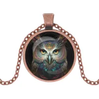 Кулон с цепочкой Сова ALK1065