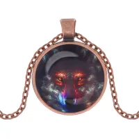 Кулон с цепочкой Волк ALK1068