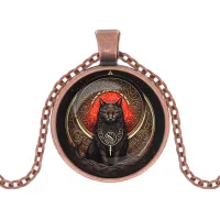 Кулон с цепочкой Кошка ALK1074