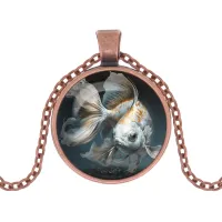 Кулон с цепочкой Волшебная рыбка ALK1080