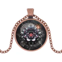 Кулон с цепочкой Лотос ALK1084