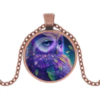 Кулон с цепочкой Филин ALK1085