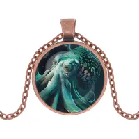 Кулон с цепочкой Осьминог ALK1088