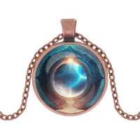 Кулон с цепочкой Портал ALK1091