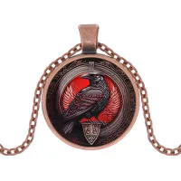 Кулон с цепочкой Ворон ALK1095