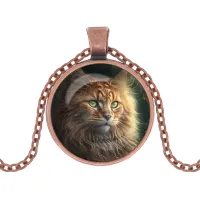 Кулон с цепочкой Кот ALK1099