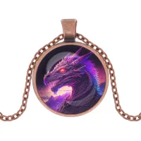 Кулон с цепочкой Дракон ALK1100