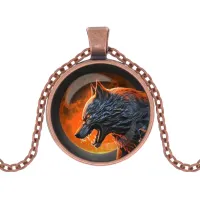 Кулон с цепочкой Оборотень ALK1106