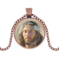 Кулон с цепочкой Иисус ALK1117
