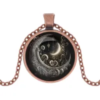 Кулон с цепочкой Лунница ALK1139