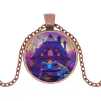 Кулон с цепочкой Лягушка ALK1145