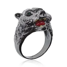 Кольцо Медведь, размер 10 KL361-10