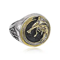 Кольцо Волк, размер 8 KL364-08