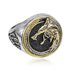 Кольцо Волк, размер 10 KL364-10