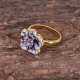 Кольцо Незабудка, размер 8 KL373-08
