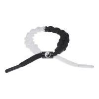 Плетеный браслет Инь-Ян, двухцветный BS601-02