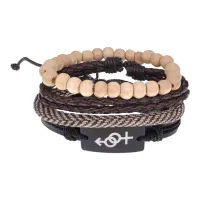 Набор из 4 браслетов Любовь BSN046