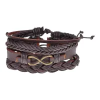 Набор из 3 браслетов Бесконечность BSN049-02