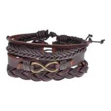 Набор из 3 браслетов Бесконечность BSN049-02