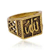 Кольцо Аллах, размер 10 KL341-G-10