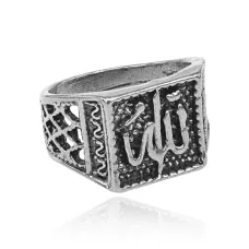 Кольцо Аллах, цвет серебряный, размер 9 KL341-S-09
