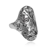 Кольцо Знаки Зодиака Рыбы, размер 11 KL343-11