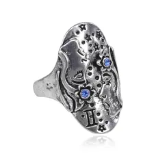 Кольцо Знаки Зодиака Близнецы, размер 10 KL347-10