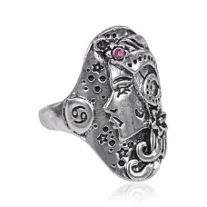 Кольцо Знаки Зодиака Рак, размер 11 KL348-11
