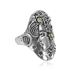 Кольцо Знаки Зодиака Дева, размер 10 KL349-10