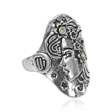 Кольцо Знаки Зодиака Дева, размер 11 KL349-11