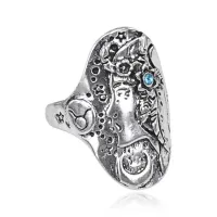 Кольцо Знаки Зодиака Телец, размер 10 KL351-10