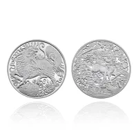 Сувенирная монета Дракон, d.4см MN025