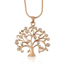 Кулон Дерево Жизни на цепочке, 24х22мм BJK102-02