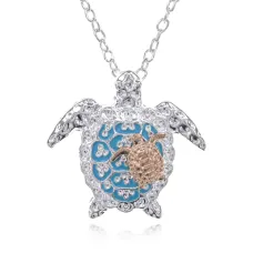 Кулон Две Черепахи, 27х30мм BJK339