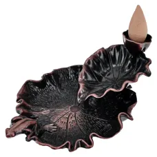 Подставка для благовоний Пуля Лягушка на кувшине, 4х8,5х12см, цвет медный PBKS052-02