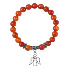 Браслет Ангел-хранитель (помощь и защита), Сердолик BSP-01-05
