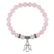 Браслет Ангел-хранитель (помощь и защита), Розовый кварц BSP-03-05