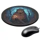 Коврик для мыши Филин, d.20см KM0174