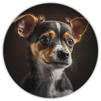 Коврик для мыши Собака, d.20см KM0179