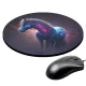 Коврик для мыши Космический конь, d.20см KM0180