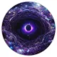 Коврик для мыши Черная дыра, d.20см KM0194