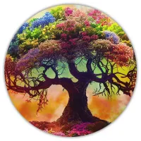 Коврик для мыши Древо жизни, d.20см KM0195