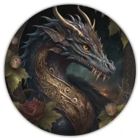 Коврик для мыши Дракон, d.20см KM0212