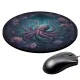 Коврик для мыши Осьминог, d.20см KM0229