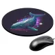 Коврик для мыши Кит, d.20см KM0232