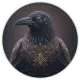 Коврик для мыши Ворон, d.20см KM0233
