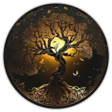 Коврик для мыши Дерево жизни, d.20см KM0235
