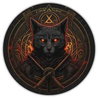 Коврик для мыши Лис, d.20см KM0242