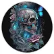 Коврик для мыши Череп, d.20см KM0243