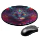 Коврик для мыши Кошка, d.20см KM0255